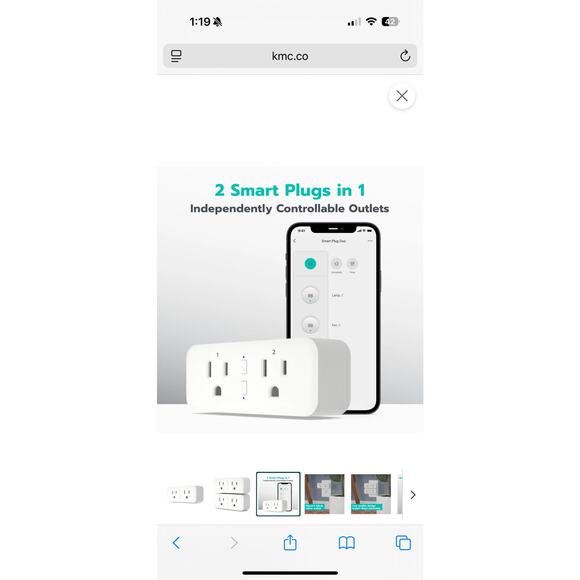 KMC Smart Plug Duo NWB - Picture 4 of 7